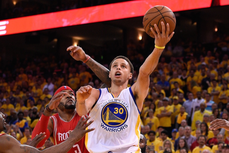 Houston victime d'un nouveau récital de Stephen Curry