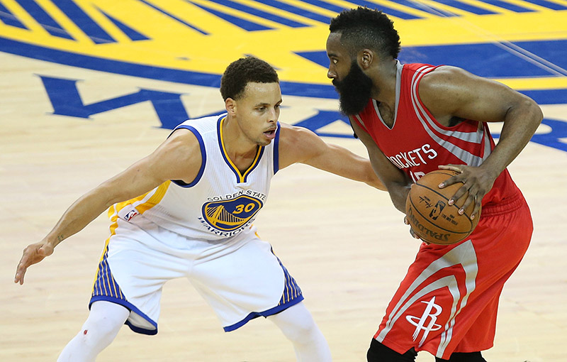 NBA: Playoffs-Houston Rockets at Golden State Warriors