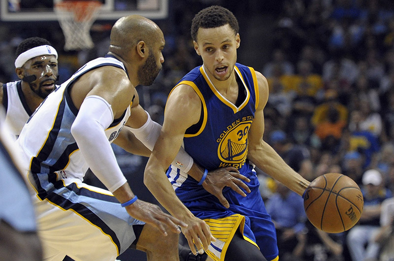 NBA: Playoffs-Golden State Warriors at Memphis Grizzlies