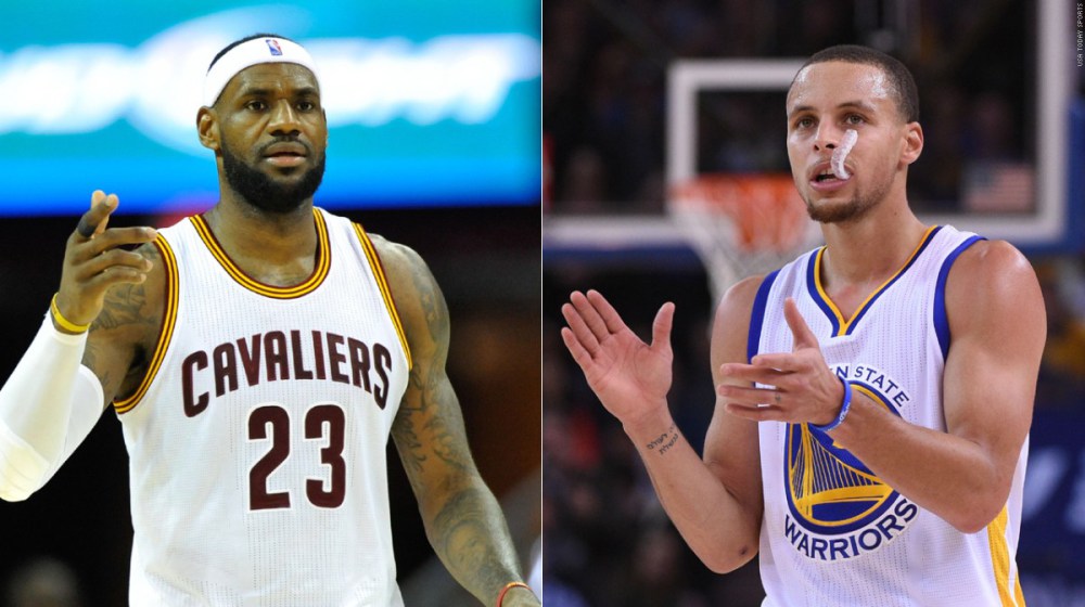 Etats-Unis : LeBron James et Stephen Curry, adversaires pour le trophée de sportif de l'année