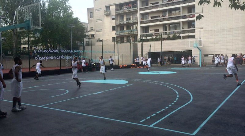 Paris : Michael Jordan inaugure le Jordan Legacy Court dans le 20e arrondissement