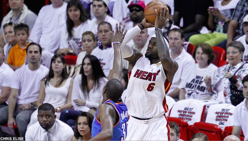 Les cinq finales de LeBron James