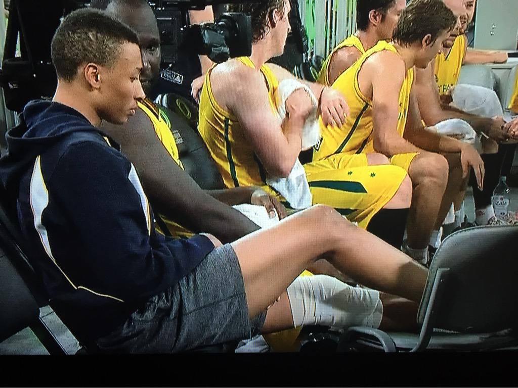 Dante Exum blessé au genou