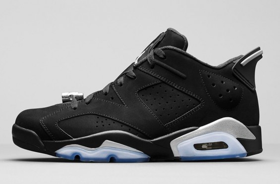 air jordan 6 basse chrome