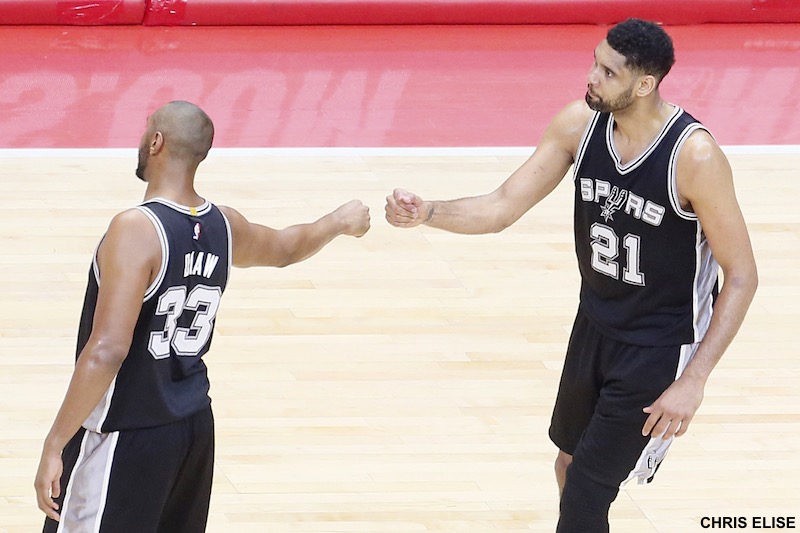 Boris Diaw ironise sur la longévité de Tim Duncan