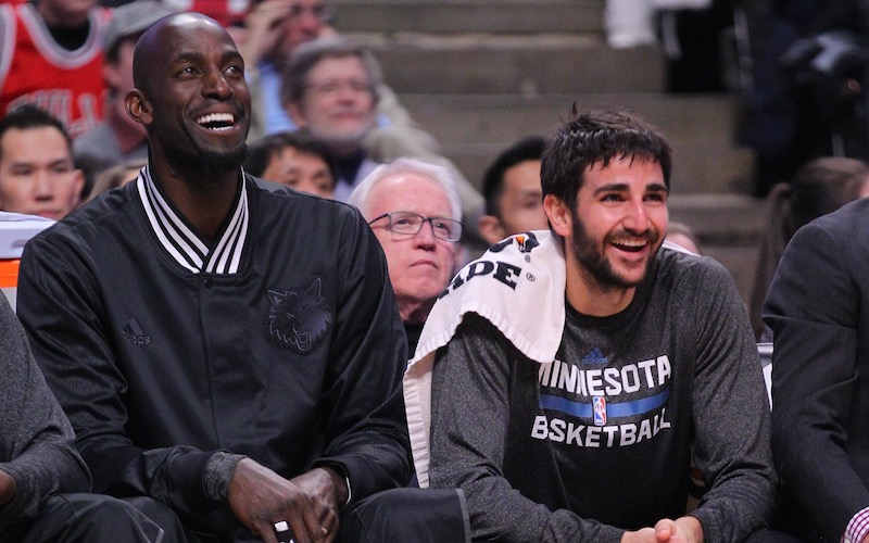 Ricky Rubio : « Chaque journée passée aux côtés de Kevin Garnett est instructive »