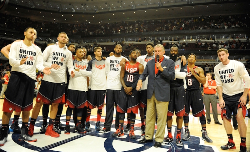 Basketball: Brazil at USA