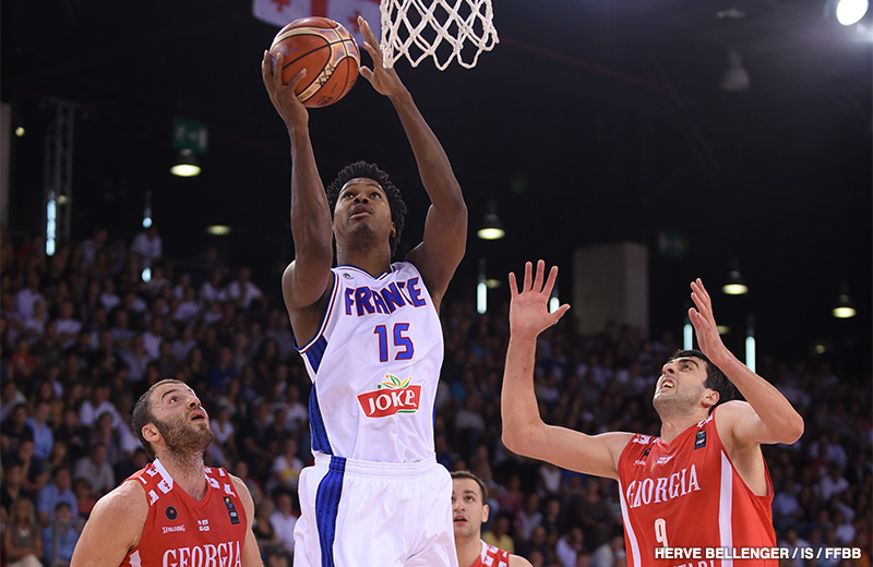 Préparation Euro masculin 2015 France-Géorgie