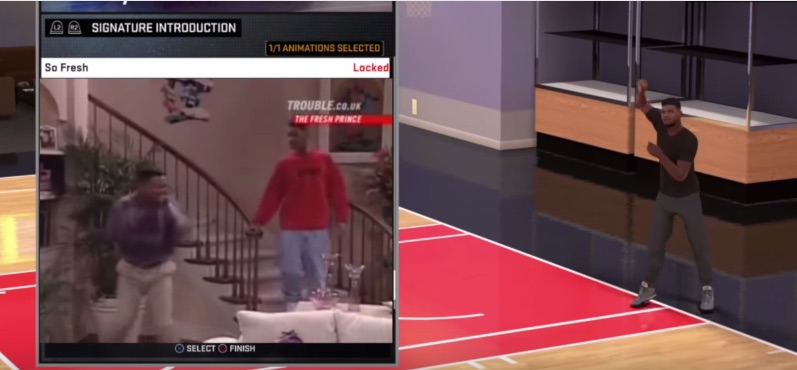 Les danses et les célébrations disponibles dans NBA 2K16