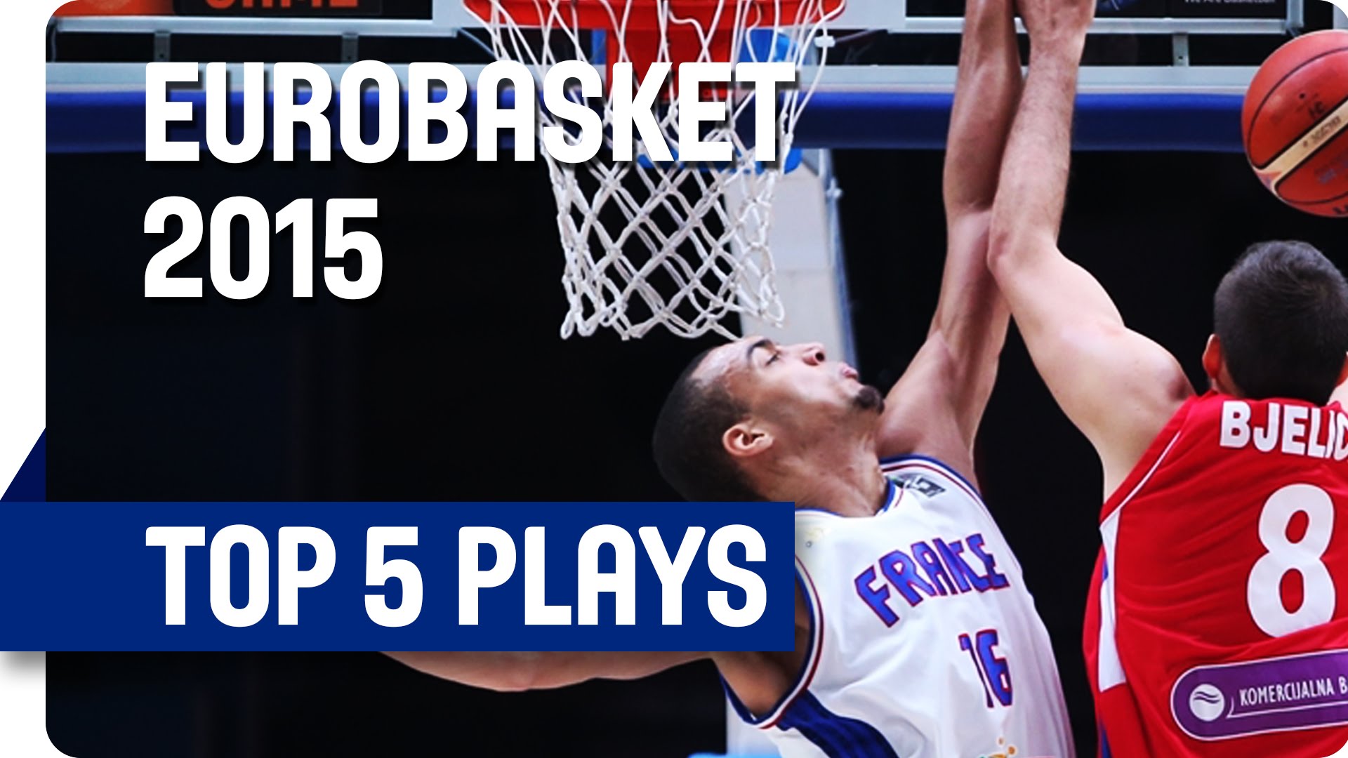 Top 5 de l'Eurobasket : le doublé pour Rudy Gobert