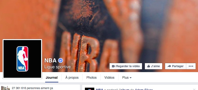 De la NBA diffusée en direct sur Facebook !