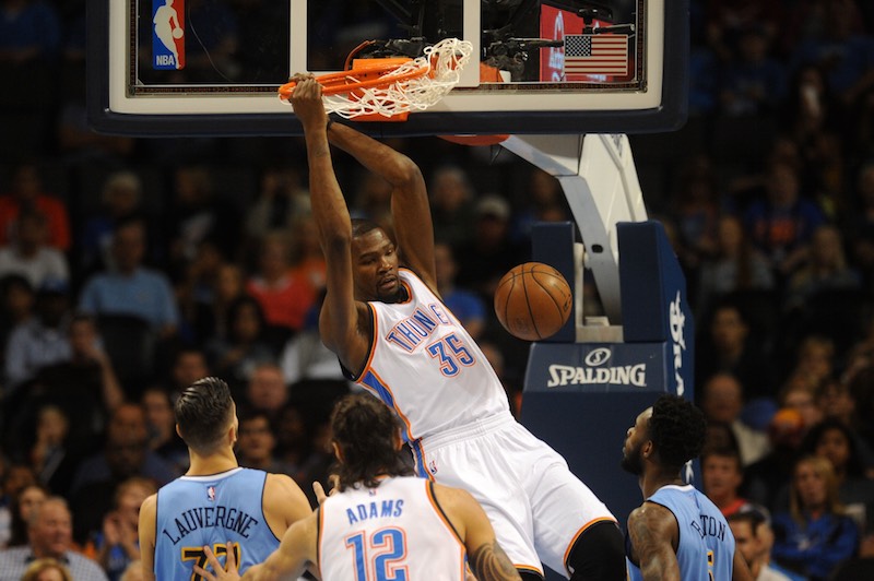 OKC - Denver : Kevin Durant en patron