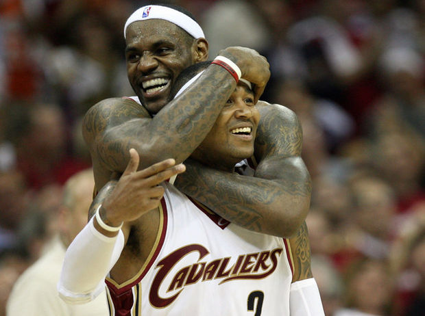 LeBron James et Mo Williams