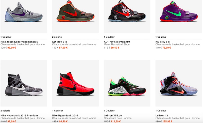 - 10% sur le Nike Store