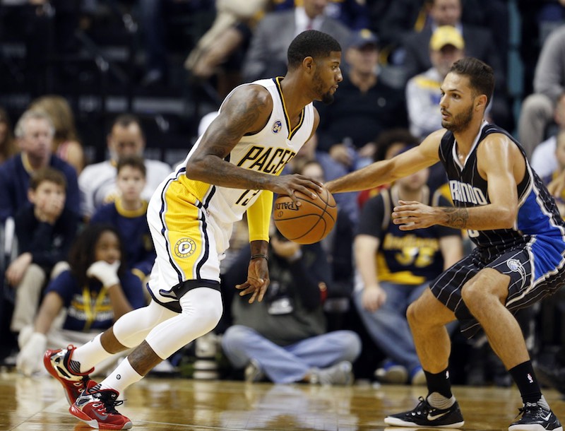 Indiana - Orlando : Paul George gagne son duel face à Evan Fournier