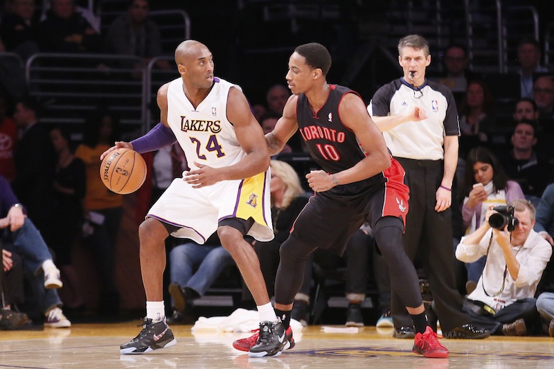 L'élève DeMar DeRozan rend hommage au maître Kobe Bryant