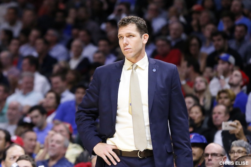 Promis à un bel avenir comme coach, et avant d'affronter les Lakers mardi soir, Luke Walton Warriors a reçu les louanges de son ancien coéquipier, Kobe Bryant.