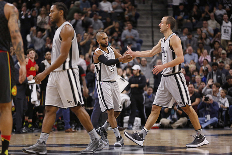 NBA: Atlanta Hawks at San Antonio Spurs