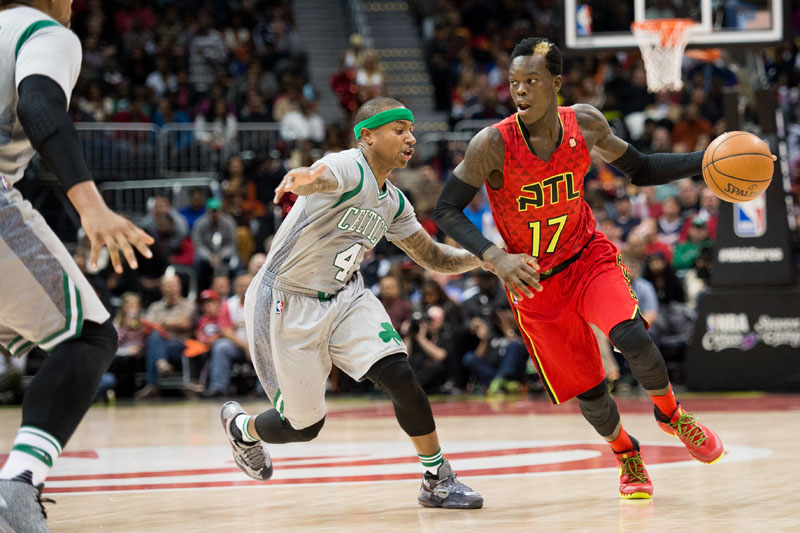 NBA Hawks v Celtics 155