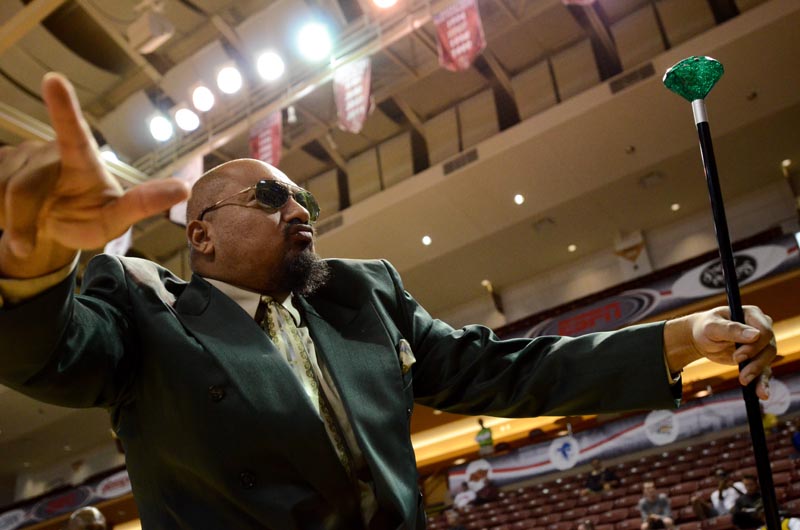 Les Patriots de George Mason se sont déplacés avec leur « <em srcset=