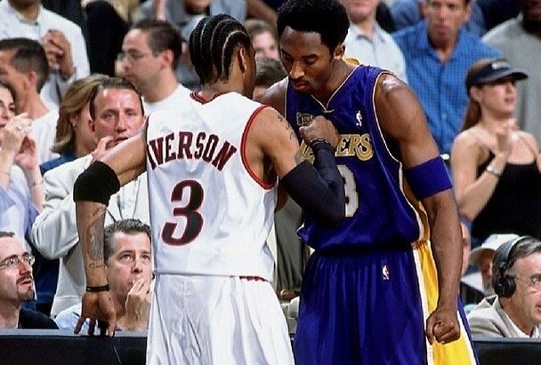 Kobe Bryant - Allen Iverson : respect mutuel pour deux fortes têtes