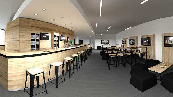 Hoops Factory Cafeteria