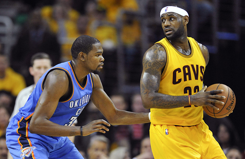 NBA: Oklahoma City Thunder at Cleveland Cavaliers