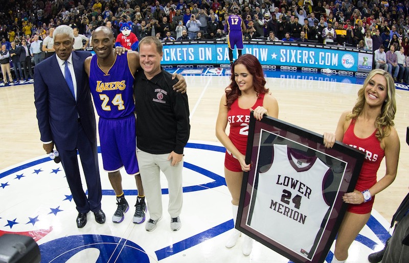 L'émouvant hommage de Philadelphie à Kobe Bryant