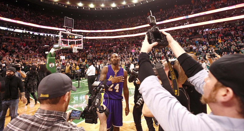 Kobe Bryant fait ses adieux Boston en vainqueur