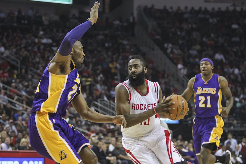 Kobe Bryant - James Harden, une admiration mutuelle