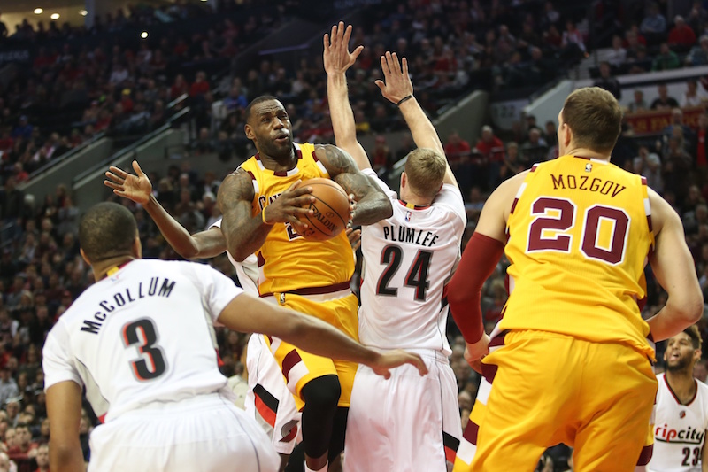 Cleveland humilié à Portland : - 29 !