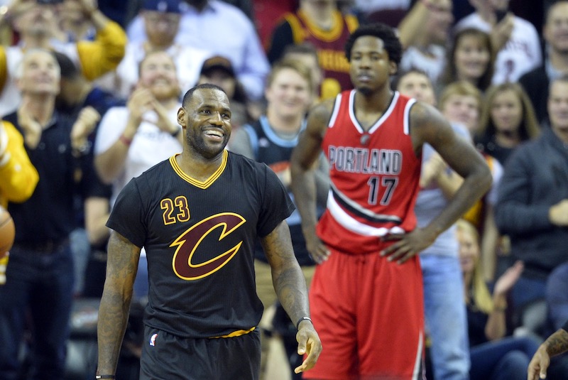 Cleveland – Portland : LeBron James s'est retroussé les manches !