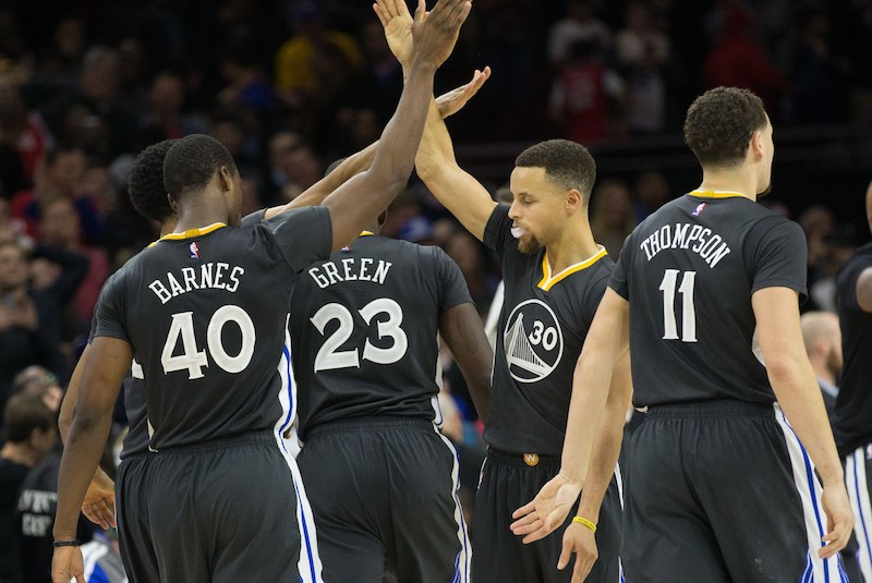 A Philadelphie, Harrison Barnes sauve les Warriors au buzzer !