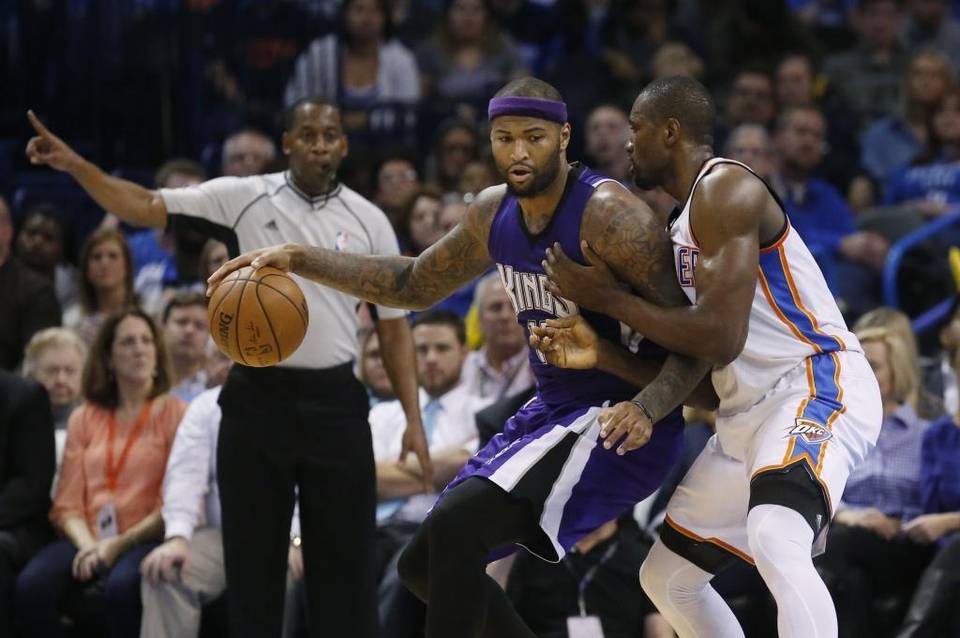 Privé de Kevin Durant, le Thunder subit la loi de DeMarcus Cousins