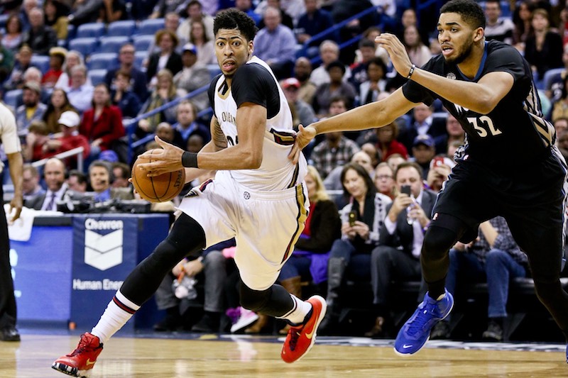 Anthony Davis renverse les Wolves