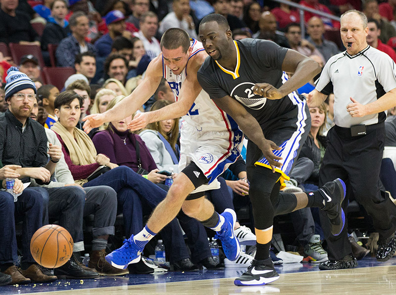 NBA: Golden State Warriors at Philadelphia 76ers