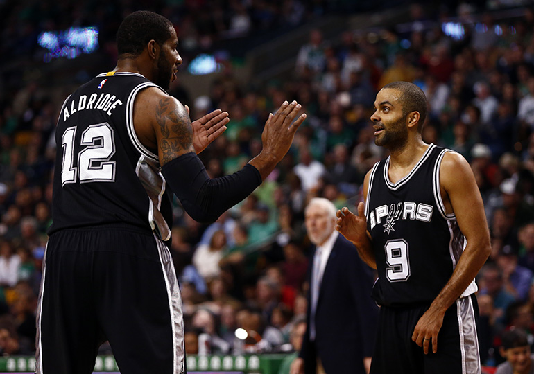 NBA: San Antonio Spurs at Boston Celtics