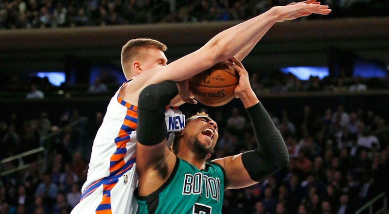 New York - Boston : Porzingis superstar !