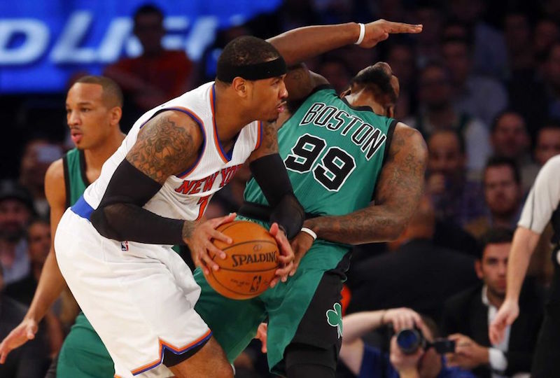 Les Celtics éloignent les Knicks des playoffs
