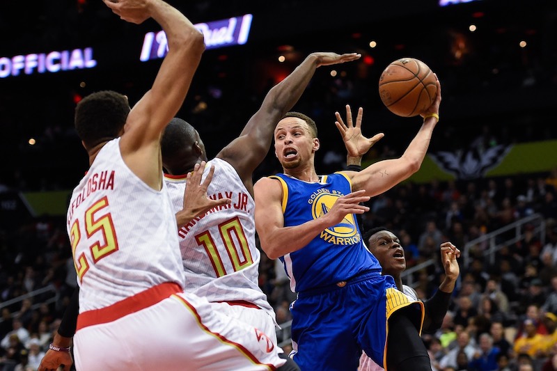 Golden State joue encore avec le feu à Atlanta