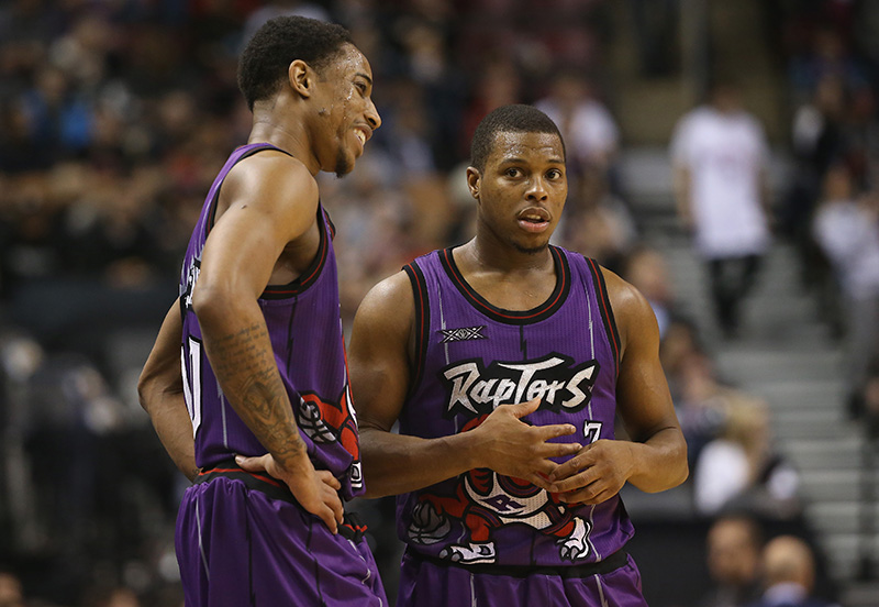 Kyle Lowry et DeMar DeRozan imposent leur loi aux Blazers