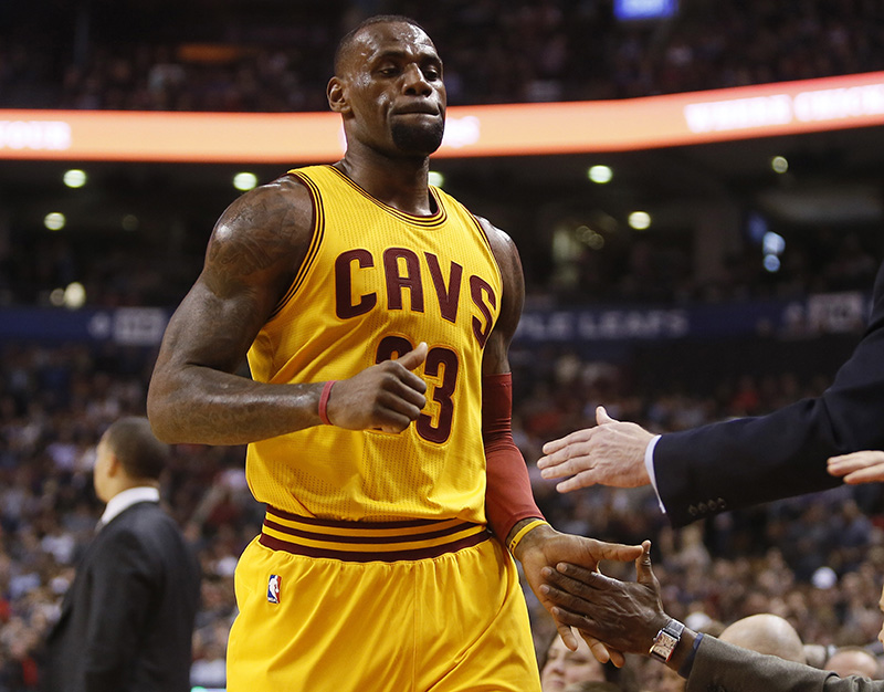 NBA: Cleveland Cavaliers at Toronto Raptors