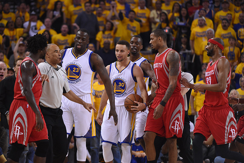 NBA: Playoffs-Houston Rockets at Golden State Warriors