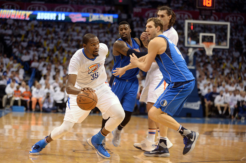 NBA: Playoffs-Dallas Mavericks at Oklahoma City Thunder