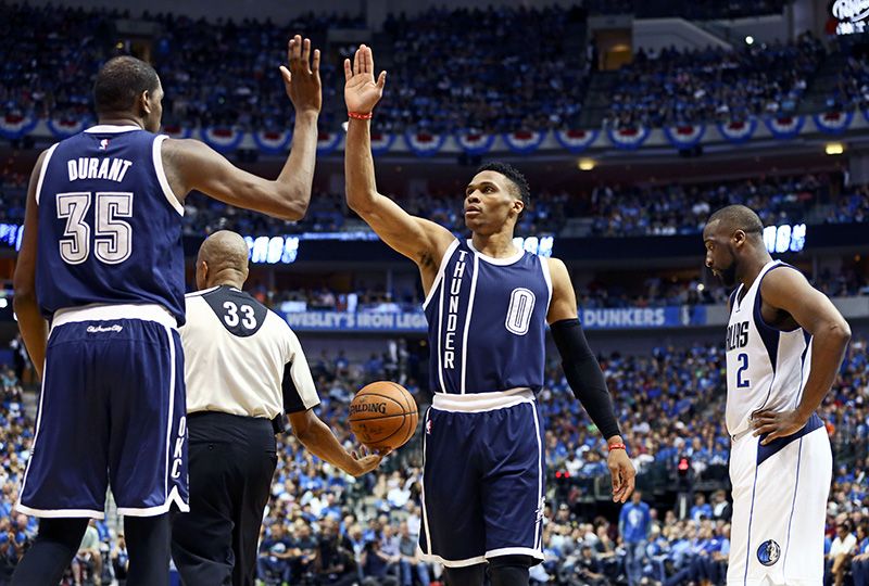 NBA: Playoffs-Oklahoma City Thunder at Dallas Mavericks
