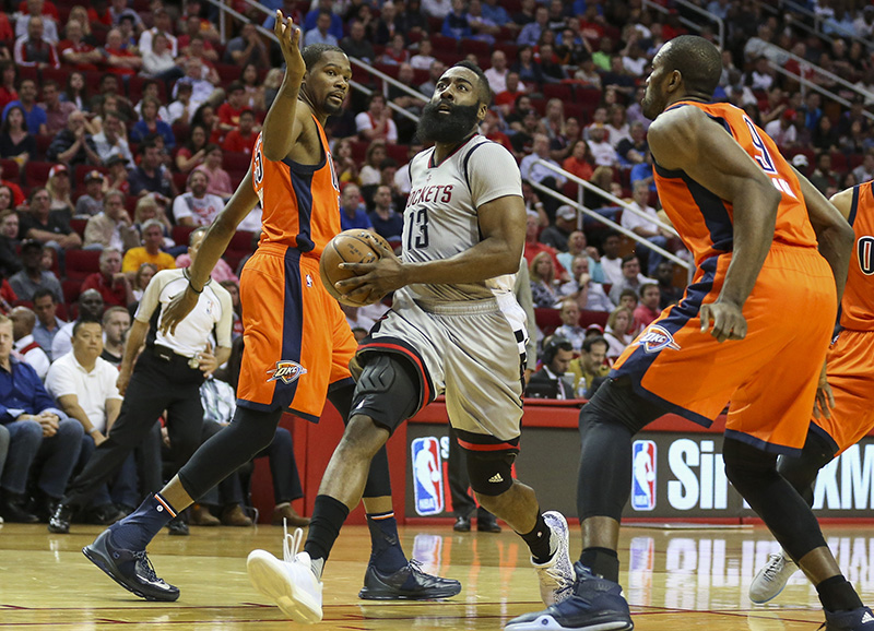 NBA: Oklahoma City Thunder at Houston Rockets