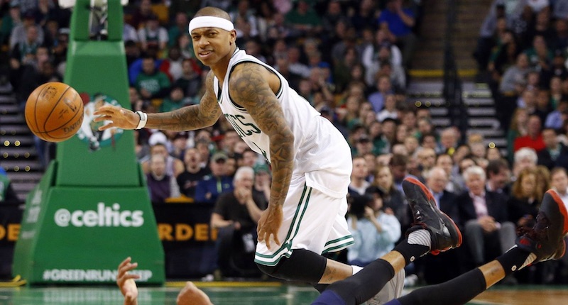 Le meneur All-Star termine la rencontre avec 42 points à 12/24 au tir, 5/12 à 3 points et 13/15 aux lancers, sous les « MVP, MVP » du TD Garden. Pas encore MVP, le joueur peut aujourd'hui prétendre à une place dans l'un des meilleurs cinq de l'année.