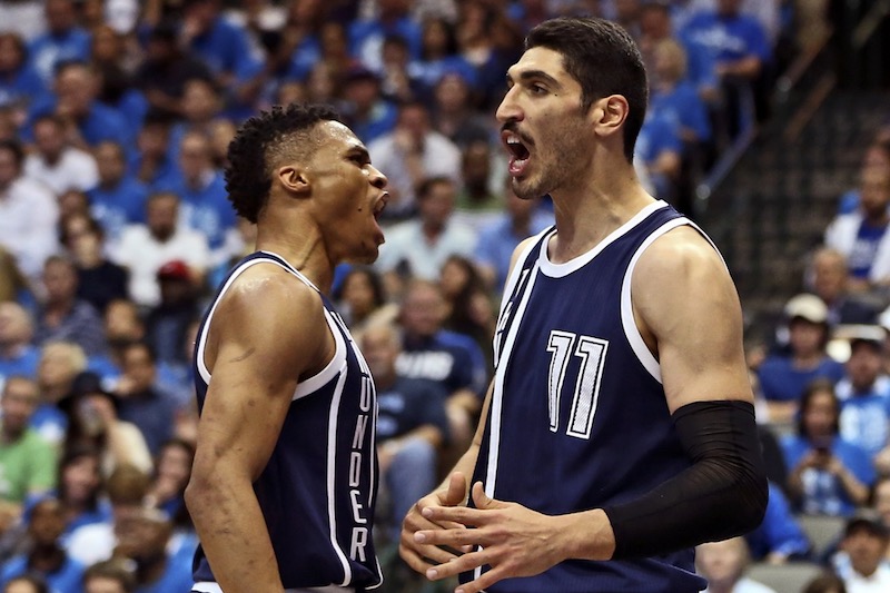 Dallas – OKC : Kanter dans la lumière...