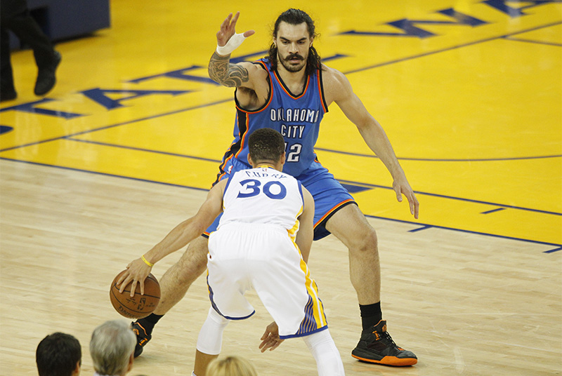 NBA: Playoffs-Oklahoma City Thunder at Golden State Warriors