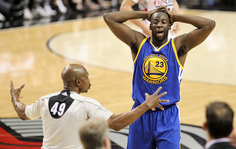 NBA: Playoffs-Golden State Warriors at Portland Trail Blazers